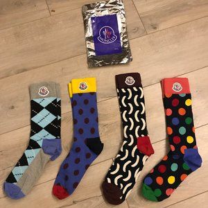 MONCLER UNISEX SOCKS VACUUM PACK